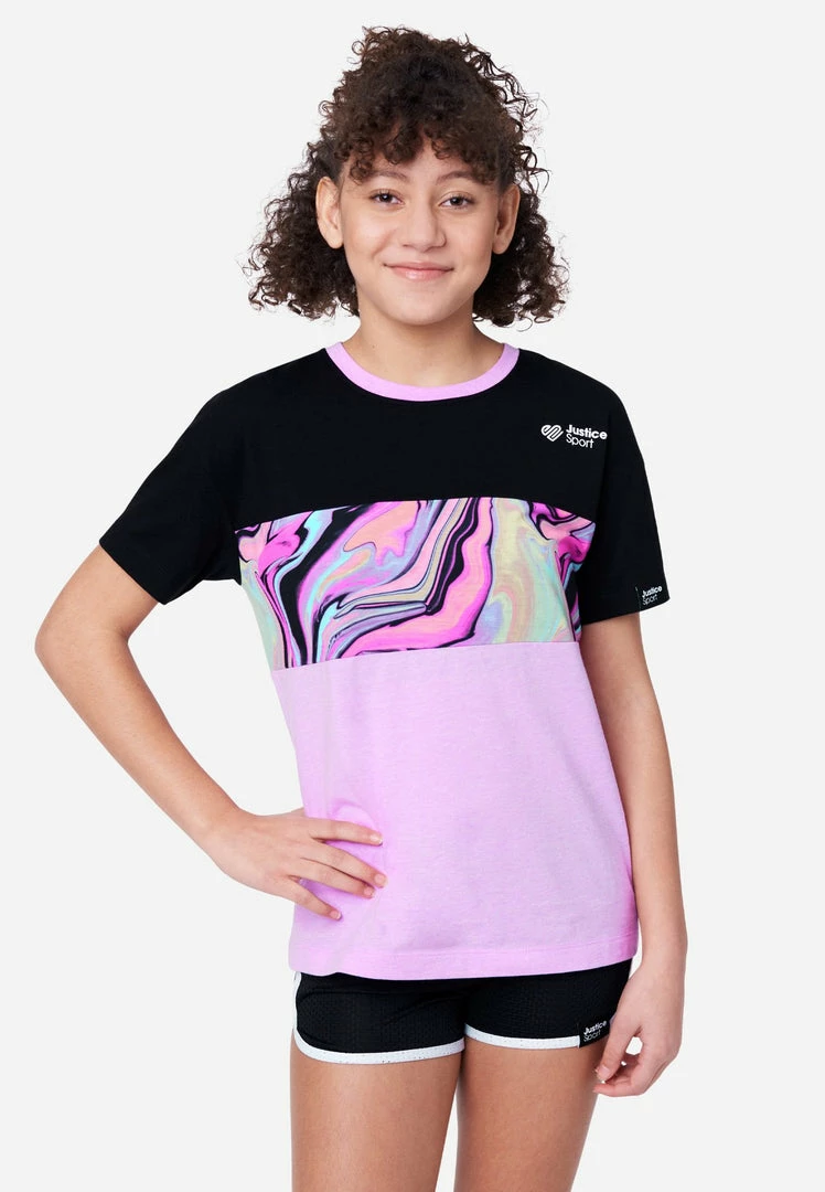 Adjmi J Sport Color Block Oversized Tee 3 Adjmi J Sport Color Block Oversized Tee