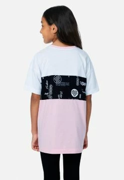 Adjmi J Sport Color Block Oversized Tee Tops