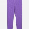 Adjmi Bottoms Heathered Full-Length Leggings