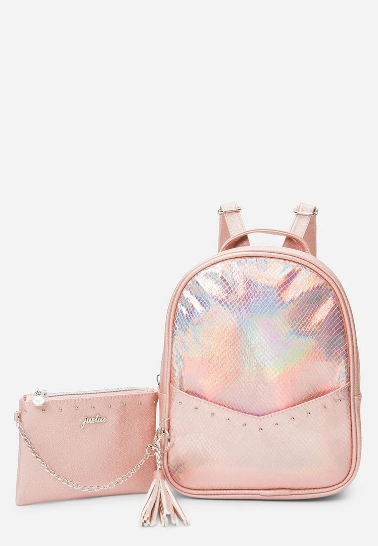 FANTASIA Metallic Pocket Mini Backpack Bags & Accessories 3 FANTASIA Metallic Pocket Mini Backpack Bags & Accessories