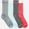 High Point Design Activewear Justice Sport Crew Socks 4 Pack