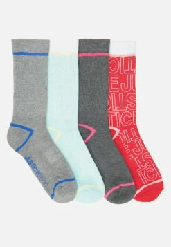 High Point Design Activewear Justice Sport Crew Socks 4 Pack