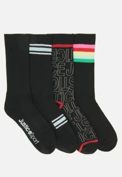 High Point Design Activewear Justice Sport Crew Socks 4 Pack