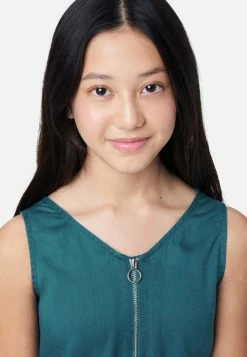 Adjmi V-Neck Zip Romper