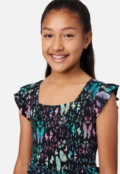 Adjmi Patterned Smocked Maxi Dress Dresses & Jumpsuits