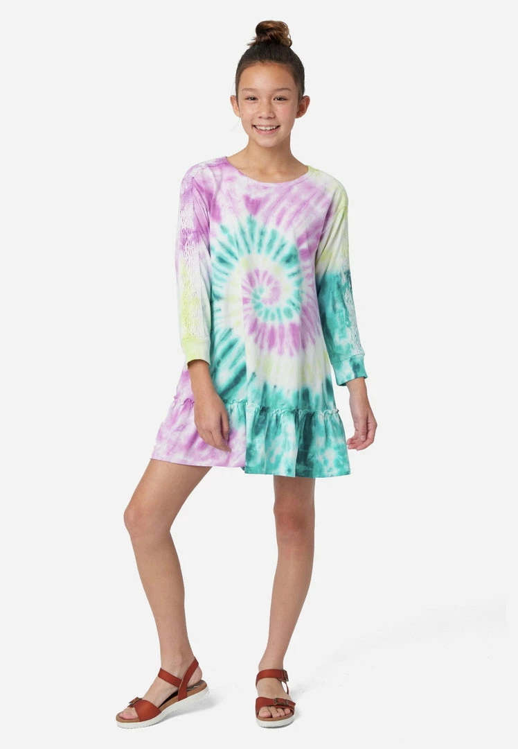 Adjmi Tie-Dye Lace-Trim Mini Dress Dresses & Jumpsuits 3 Adjmi Tie-Dye Lace-Trim Mini Dress Dresses & Jumpsuits