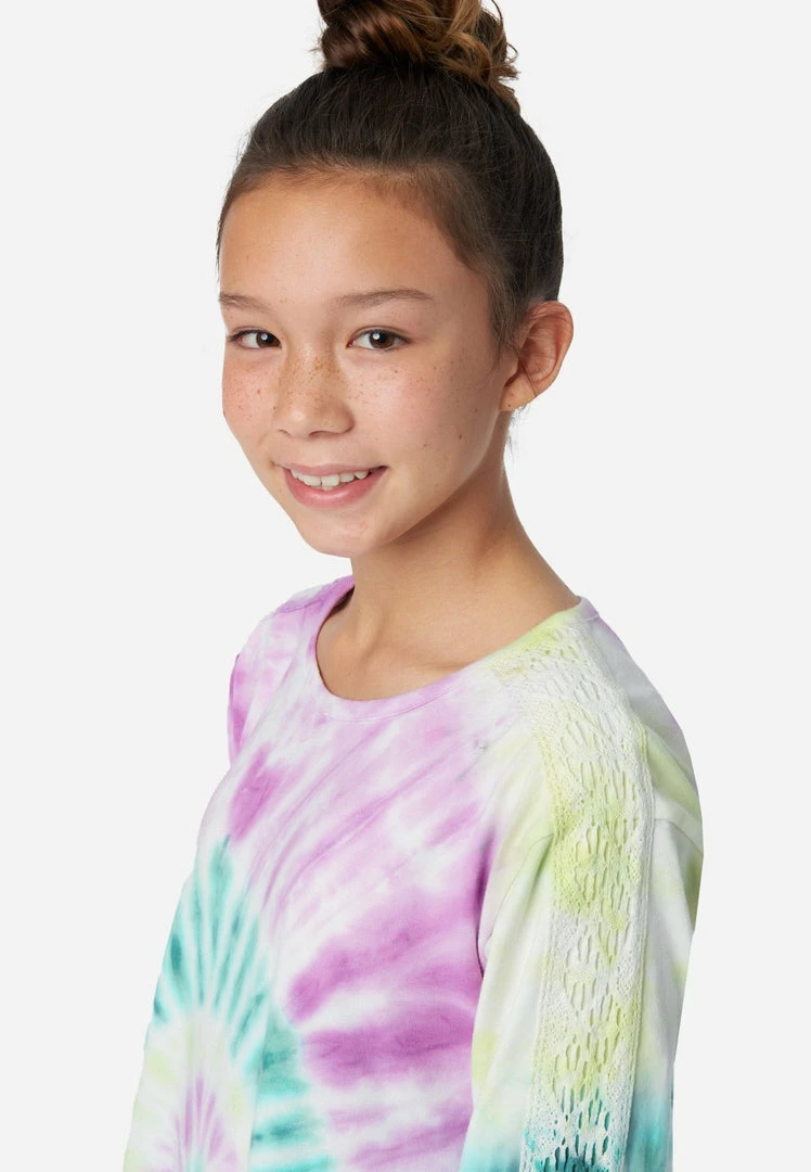 Adjmi Tie-Dye Lace-Trim Mini Dress Dresses & Jumpsuits 5 Adjmi Tie-Dye Lace-Trim Mini Dress Dresses & Jumpsuits