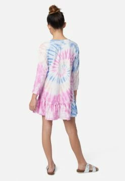 Adjmi Tie-Dye Lace-Trim Mini Dress Dresses & Jumpsuits