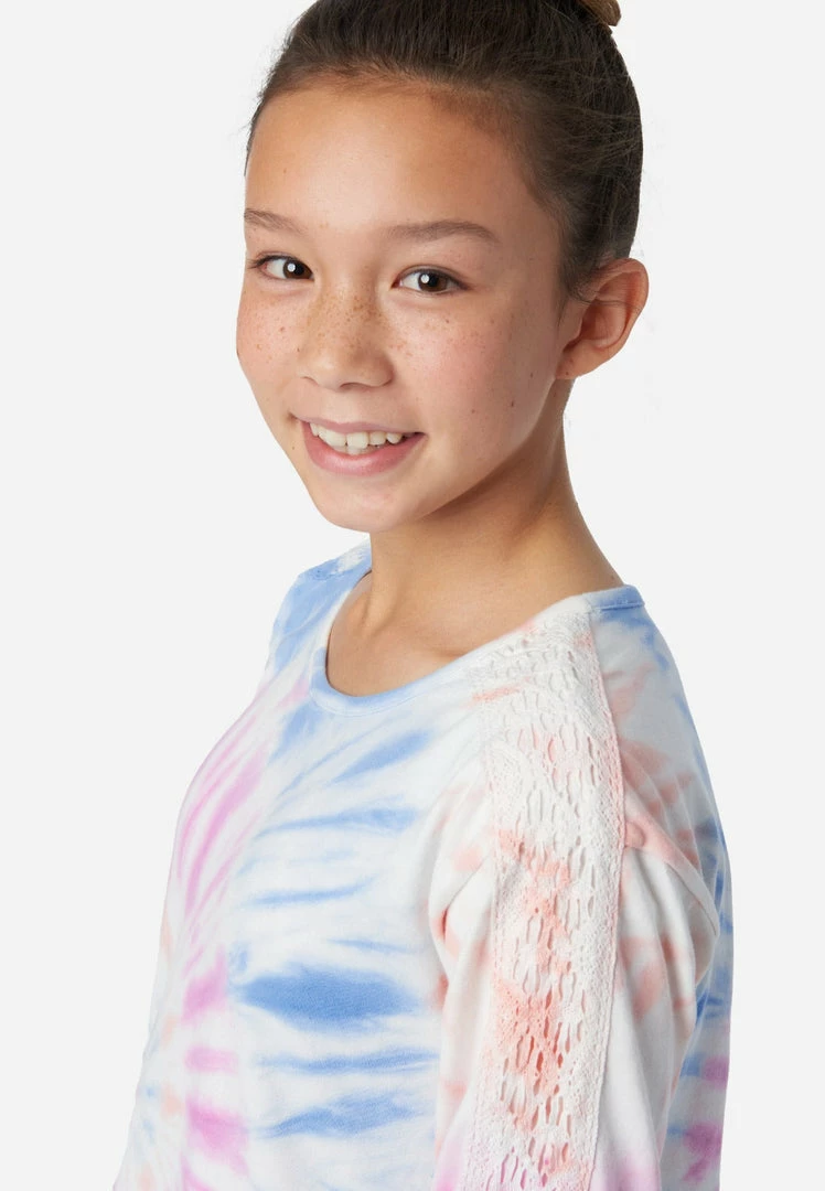 Adjmi Tie-Dye Lace-Trim Mini Dress Dresses & Jumpsuits 5 Adjmi Tie-Dye Lace-Trim Mini Dress Dresses & Jumpsuits