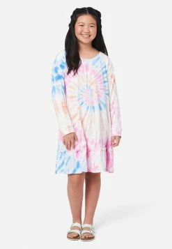 Adjmi Tie-Dye Lace-Trim Mini Dress Dresses & Jumpsuits 12 Adjmi Tie-Dye Lace-Trim Mini Dress Dresses & Jumpsuits