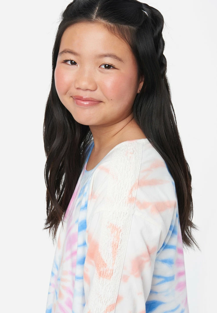 Adjmi Tie-Dye Lace-Trim Mini Dress Dresses & Jumpsuits 8 Adjmi Tie-Dye Lace-Trim Mini Dress Dresses & Jumpsuits