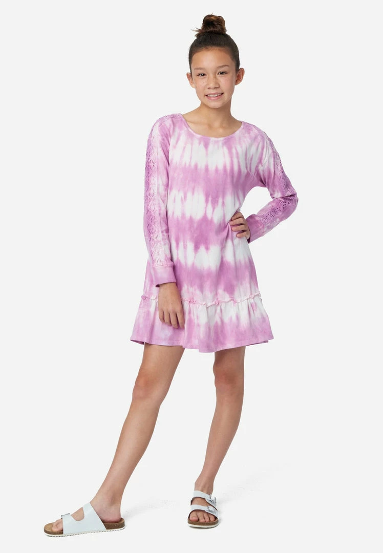 Adjmi Tie-Dye Lace-Trim Mini Dress Dresses & Jumpsuits 3 Adjmi Tie-Dye Lace-Trim Mini Dress Dresses & Jumpsuits