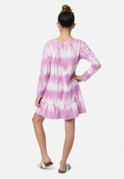 Adjmi Tie-Dye Lace-Trim Mini Dress Dresses & Jumpsuits