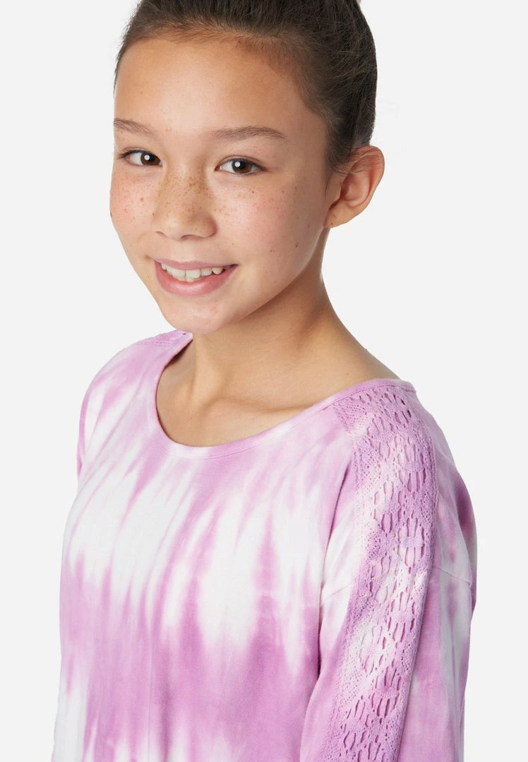 Adjmi Tie-Dye Lace-Trim Mini Dress Dresses & Jumpsuits 5 Adjmi Tie-Dye Lace-Trim Mini Dress Dresses & Jumpsuits