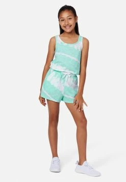 Adjmi Dresses & Jumpsuits Tie-Dye Ringer Romper