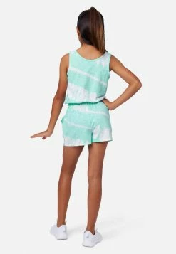 Adjmi Dresses & Jumpsuits Tie-Dye Ringer Romper