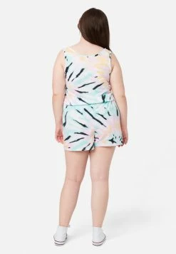 Adjmi Tie-Dye Ringer Romper Dresses & Jumpsuits