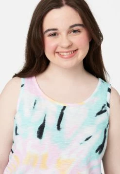 Adjmi Tie-Dye Ringer Romper Dresses & Jumpsuits