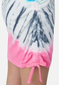 Adjmi Dresses & Jumpsuits Tie-Dye Ruched T-Shirt Dress