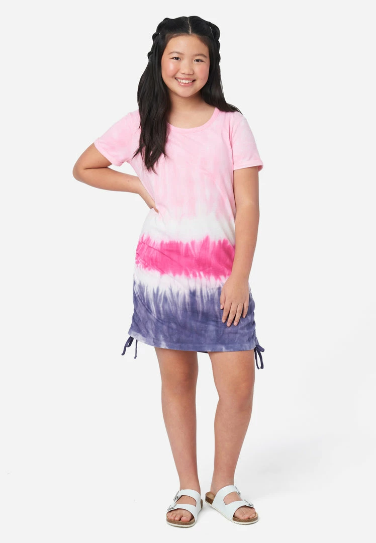Adjmi Tie-Dye Ruched T-Shirt Dress 3 Adjmi Tie-Dye Ruched T-Shirt Dress