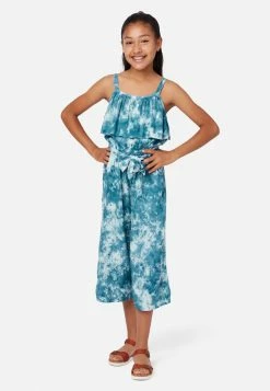Adjmi Tie-Dye Ruffle Jumpsuit Dresses & Jumpsuits