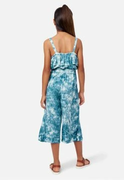Adjmi Tie-Dye Ruffle Jumpsuit Dresses & Jumpsuits
