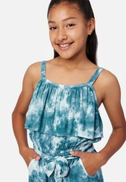 Adjmi Tie-Dye Ruffle Jumpsuit Dresses & Jumpsuits