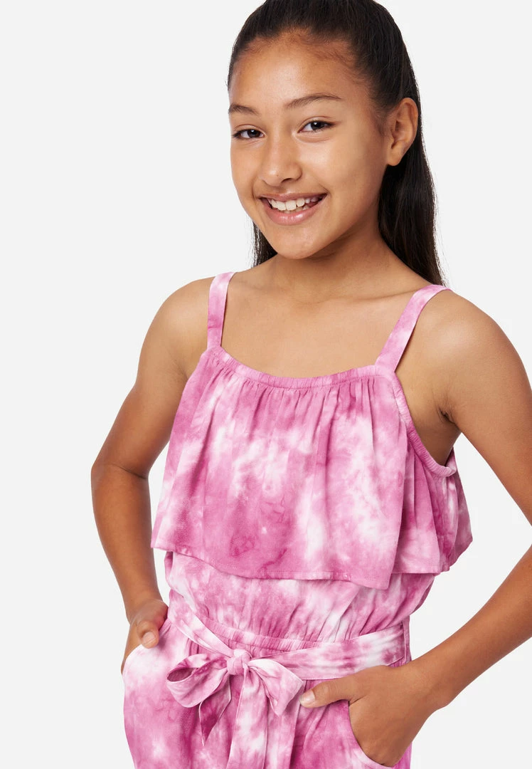 Adjmi Tie-Dye Ruffle Jumpsuit Dresses & Jumpsuits 8 Adjmi Tie-Dye Ruffle Jumpsuit Dresses & Jumpsuits