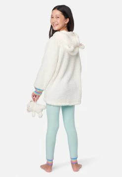 Komar Faux Sherpa Color Block Pajama Set