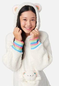 Komar Faux Sherpa Color Block Pajama Set