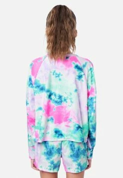 Komar Plus Sizes Graphic & Patterned Raglan Pajama Set