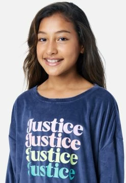 Komar Plus Sizes Graphic & Patterned Pajama Set