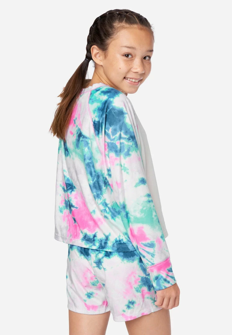 Komar Graphic & Patterned Raglan Pajama Set Plus Sizes 4 Komar Graphic & Patterned Raglan Pajama Set Plus Sizes