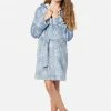 Komar Plus Sizes Plush Hooded Robe
