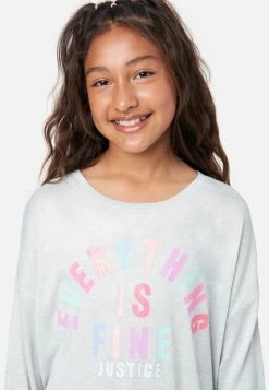 KOMAR Plus Sizes Fleece Pajama Short Set