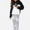 KOMAR Plus Sizes Faux Sherpa Kitten Pajama Set