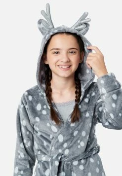 Komar Plush Hooded Robe