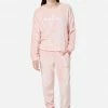 Komar Plus Sizes Plush Patterned Pajama Set