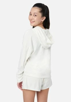 KOMAR Sweatshirt & Shorts Pajama Set Plus Sizes