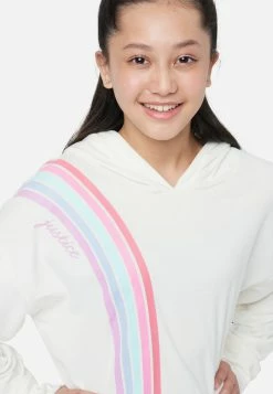 KOMAR Sweatshirt & Shorts Pajama Set Plus Sizes