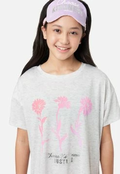 KOMAR Graphic Sleep Shirt Set Plus Sizes