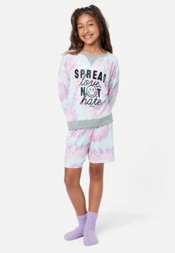 KOMAR Plus Sizes Sleep Short & Socks Set