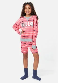 KOMAR Plus Sizes Sleep Short & Socks Set 9 KOMAR Plus Sizes Sleep Short & Socks Set