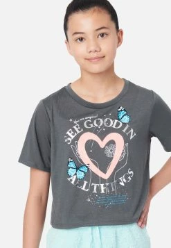 KOMAR Plus Sizes Graphic Faux Sherpa Shorts Pajama Set