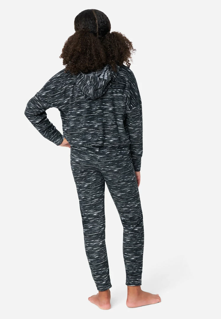 KOMAR Graphic Space-Dyed Hoodie Pajama Set 4 KOMAR Graphic Space-Dyed Hoodie Pajama Set