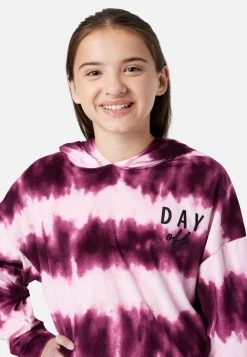 Komar Patterned Hooded Pajama Set Plus Sizes 8 Komar Patterned Hooded Pajama Set Plus Sizes