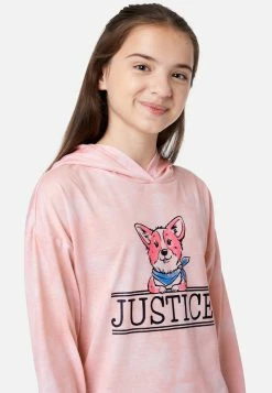 Komar Graphic Hooded Sleep Shirt Plus Sizes