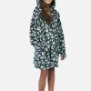 Komar Sleepwear Patterned Hooded Oversized Sleep Shirt