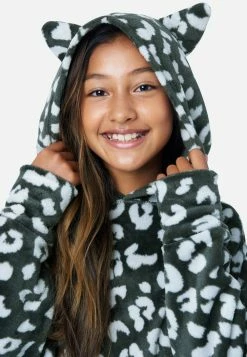 Komar Sleepwear Patterned Hooded Oversized Sleep Shirt 8 Komar Sleepwear Patterned Hooded Oversized Sleep Shirt