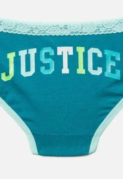 SARAMAX Lace-Trim Graphic Hipster Undies 5 Pack